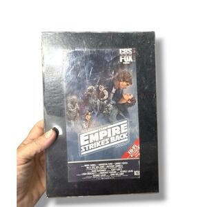 Star Wars CBS Fox BETA Tape The Empire Strikes Back 1984 Hi-Fi Hard Plastic Box